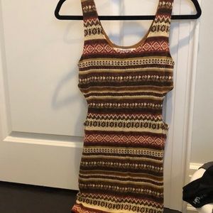 LF cutout tribal dress